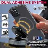Car Phone Holder, Upgraded 360Adjustable Vacuum Suction 20X  Magnets